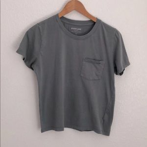 Everlane organic cotton box-cut pocket tee